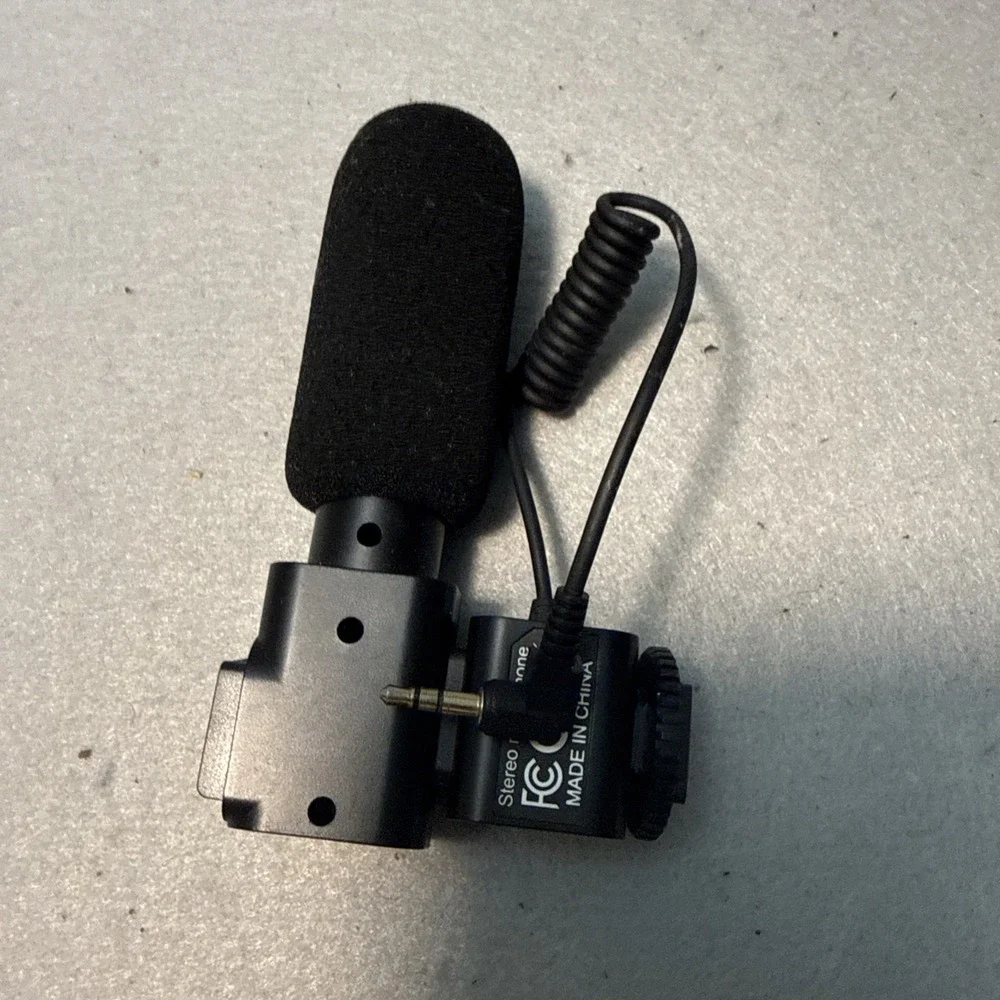 Stereo Microphone ~‎ Model M101 ~ Replacement Camcorder Video Camera M 101